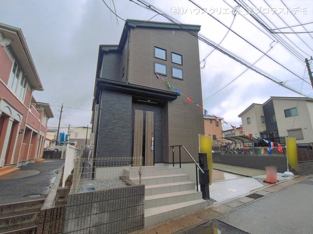 千葉県松戸市小金きよしケ丘４丁目の新築戸建て完成写真 2026年3月25日撮影