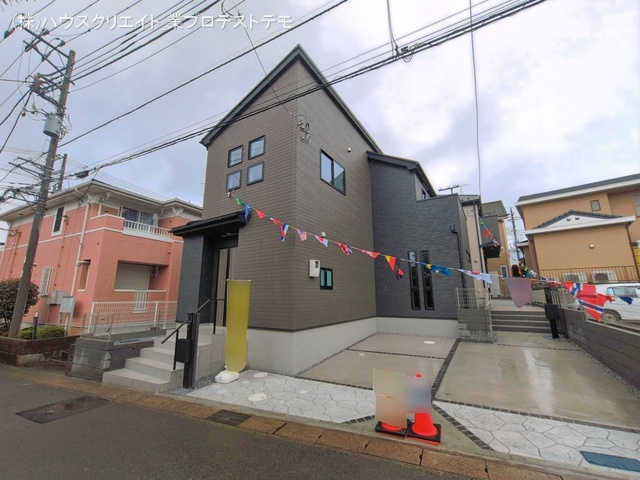 千葉県松戸市小金きよしケ丘４丁目の新築戸建て完成写真 2026年3月25日撮影