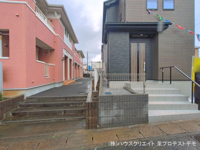 千葉県松戸市小金きよしケ丘４丁目の新築戸建て完成写真 2026年3月25日撮影