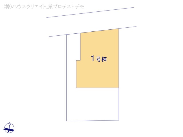 千葉県松戸市小金きよしケ丘４丁目の新築戸建て全体区画図 ※図面と異なる場合は現況を優先