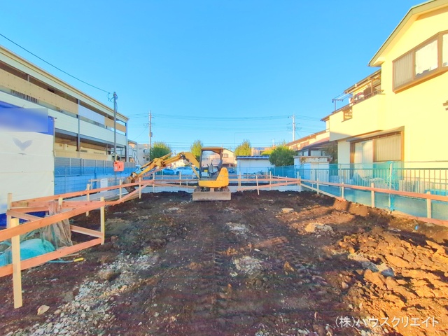 千葉県流山市東初石２丁目の新築戸建て基礎写真 2025年11月11日撮影