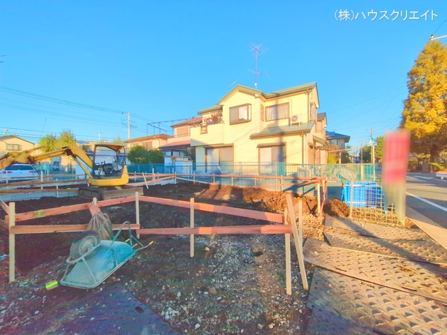 千葉県流山市東初石２丁目の新築戸建て基礎写真 2025年11月11日撮影