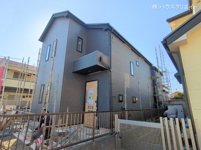 千葉県流山市東初石２丁目の新築戸建て外構写真 2026年1月12日撮影