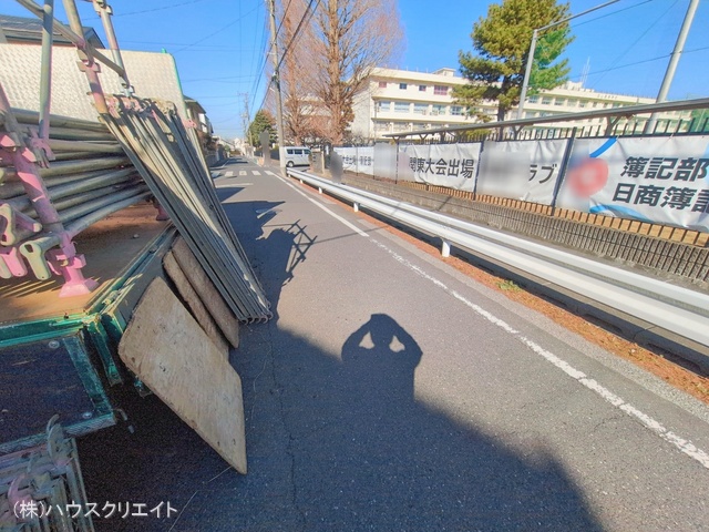 千葉県流山市東初石２丁目の新築戸建て外構写真 2026年1月12日撮影