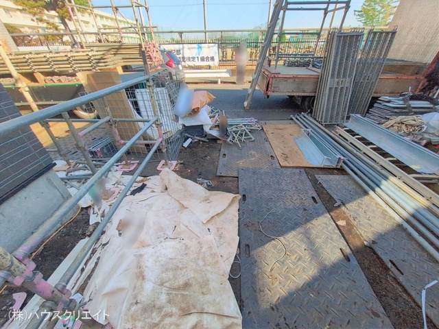 千葉県流山市東初石２丁目の新築戸建て外構写真 2026年1月12日撮影