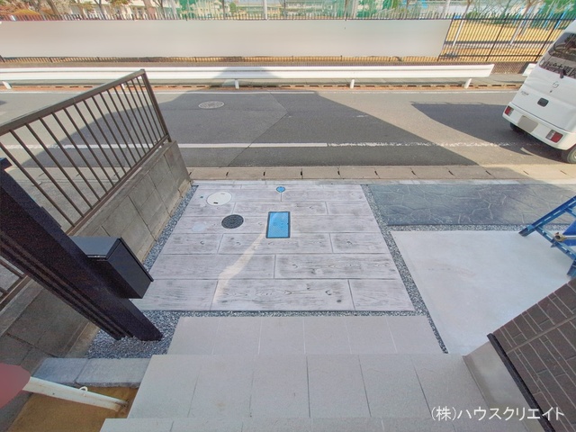 千葉県流山市東初石2丁目の新築戸建て完成写真 2026年2月19日撮影