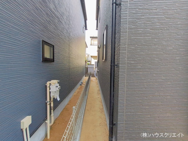 千葉県流山市東初石2丁目の新築戸建て完成写真 2026年2月19日撮影