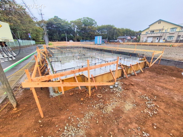 千葉県松戸市六高台3丁目の新築戸建て基礎写真 2025年10月21日撮影