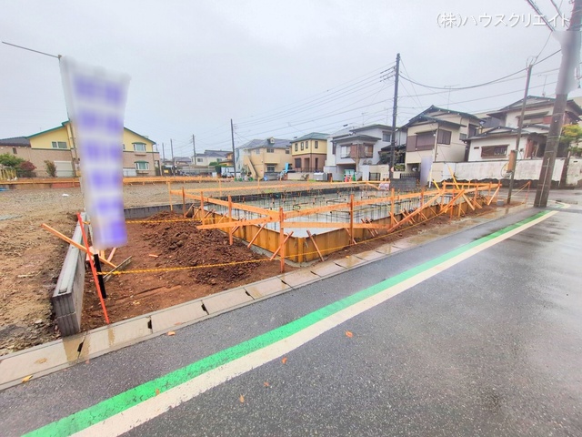千葉県松戸市六高台3丁目の新築戸建て基礎写真 2025年10月21日撮影