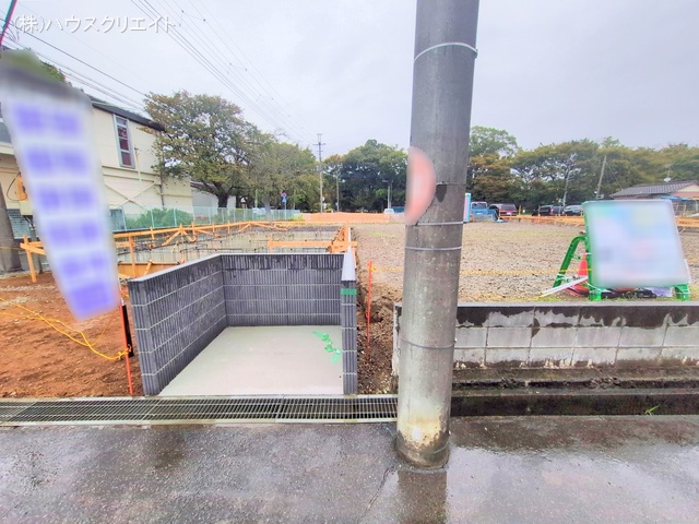 千葉県松戸市六高台3丁目の新築戸建て基礎写真 2025年10月21日撮影