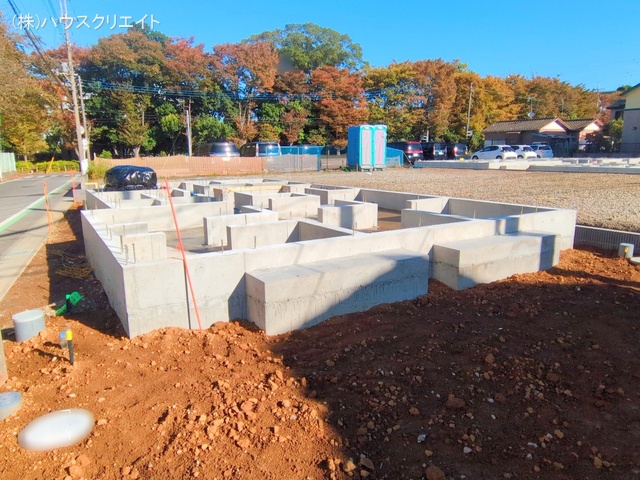千葉県松戸市六高台3丁目の新築戸建て基礎写真 2025年11月3日撮影