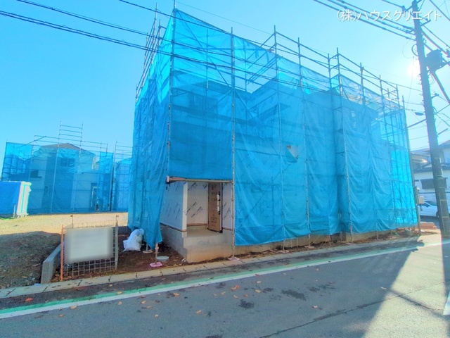 千葉県松戸市六高台3丁目の新築戸建てシート写真 2025年11月27日撮影