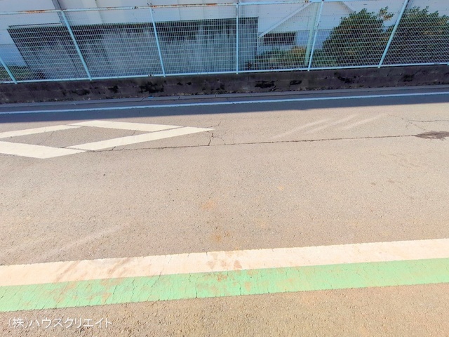 千葉県松戸市六高台3丁目の新築戸建て外構写真 2025年12月21日撮影