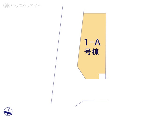 千葉県松戸市六高台3丁目の新築戸建て全体区画図 ※図面と異なる場合は現況を優先