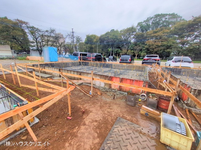 千葉県松戸市六高台3丁目の新築戸建て基礎写真 2025年10月21日撮影