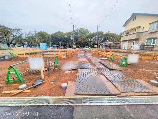 千葉県松戸市六高台3丁目の新築戸建て基礎写真 2025年10月21日撮影