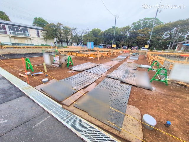 千葉県松戸市六高台3丁目の新築戸建て基礎写真 2025年10月21日撮影