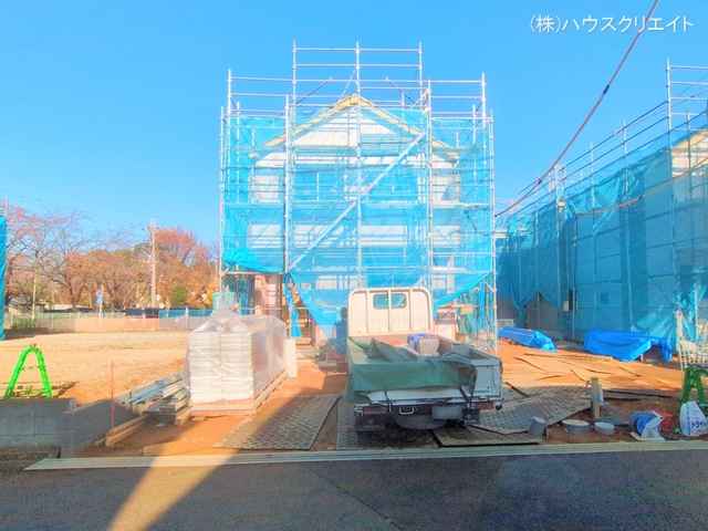 千葉県松戸市六高台3丁目の新築戸建てシート写真 2025年11月27日撮影