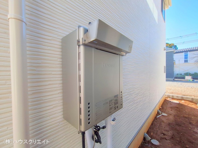 千葉県松戸市六高台3丁目の新築戸建て外構写真 2025年12月21日撮影