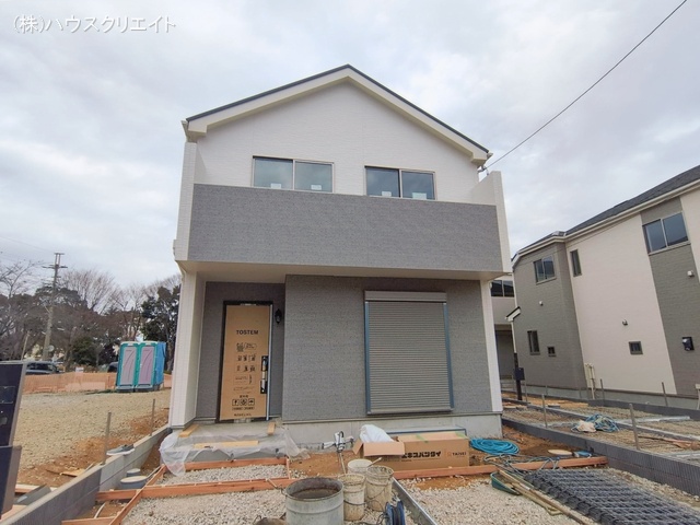 千葉県松戸市六高台3丁目の新築戸建て外構写真 2026年1月20日撮影