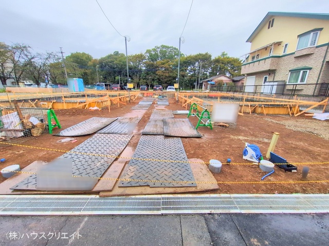 千葉県松戸市六高台3丁目の新築戸建て基礎写真 2025年10月21日撮影