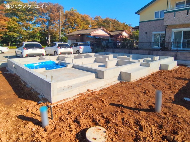千葉県松戸市六高台3丁目の新築戸建て基礎写真 2025年11月3日撮影