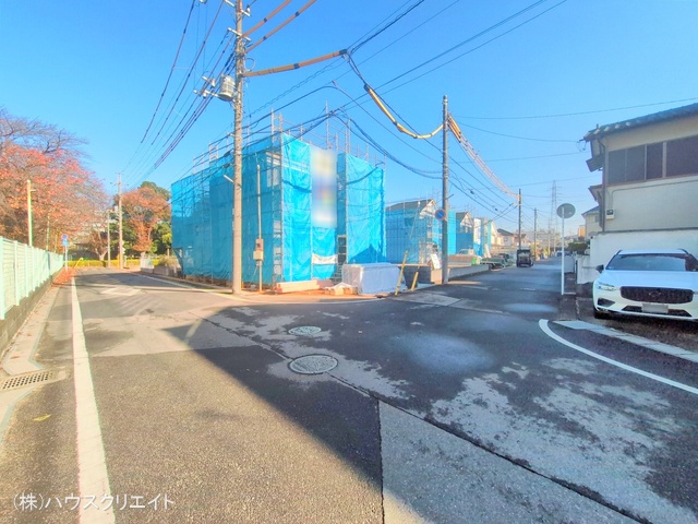 千葉県松戸市六高台3丁目の新築戸建てシート写真 2025年11月27日撮影