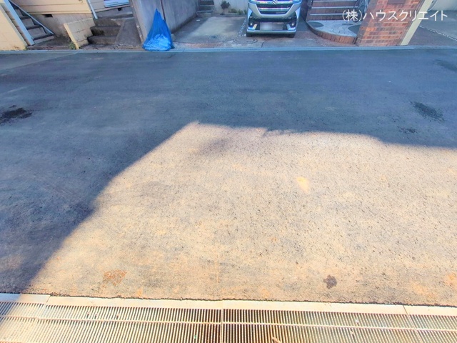 千葉県松戸市六高台3丁目の新築戸建て外構写真 2025年12月21日撮影