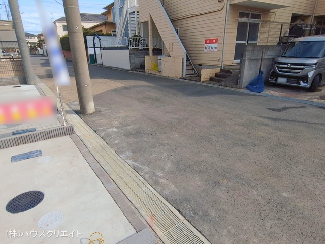 千葉県松戸市六高台3丁目の新築戸建て完成写真 2026年2月9日撮影