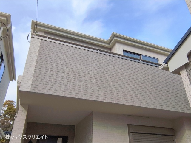 千葉県松戸市六高台3丁目の新築戸建て完成写真 2026年2月9日撮影