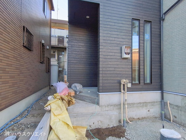 千葉県船橋市習志野台4丁目の新築戸建て外構写真 2026年1月22日撮影