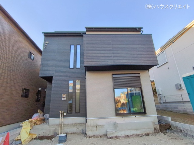 千葉県船橋市習志野台4丁目の新築戸建て外構写真 2026年1月22日撮影