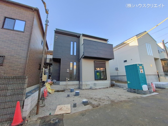 千葉県船橋市習志野台4丁目の新築戸建て外構写真 2026年1月22日撮影