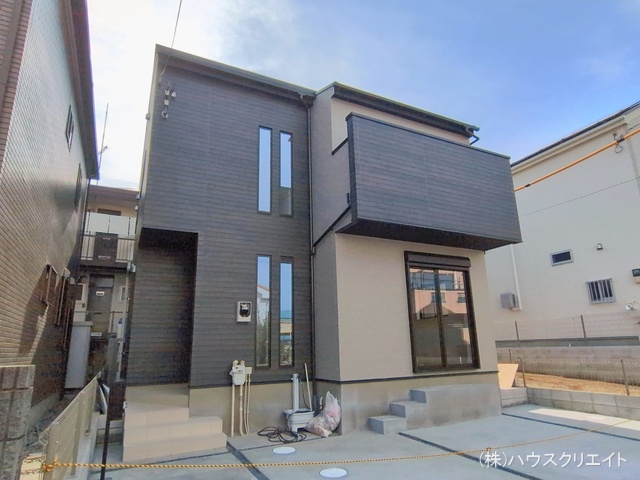 千葉県船橋市習志野台4丁目の新築戸建て完成写真 2026年2月5日撮影