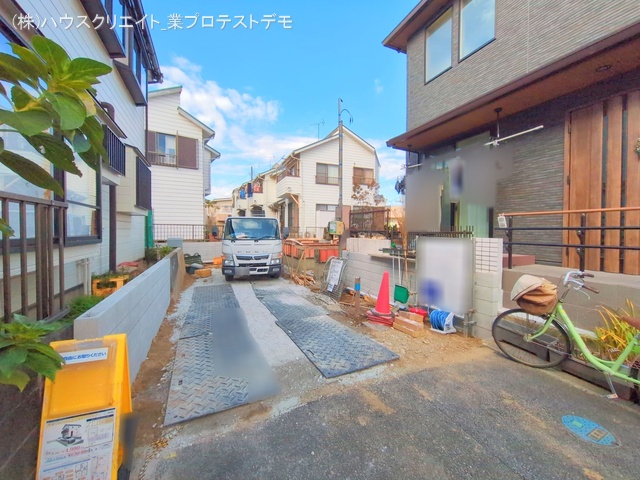 千葉県市川市須和田１丁目の新築戸建て基礎写真 2025年12月8日撮影