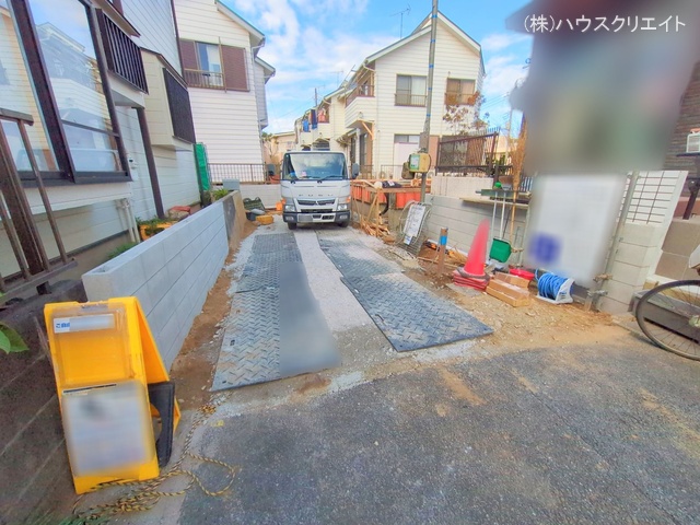 千葉県市川市須和田１丁目の新築戸建て基礎写真 2025年12月8日撮影