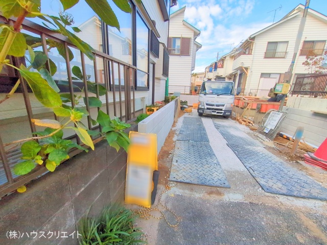 千葉県市川市須和田１丁目の新築戸建て基礎写真 2025年12月8日撮影