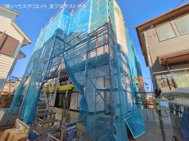 千葉県市川市須和田１丁目の新築戸建てシート写真 2026年1月21日撮影