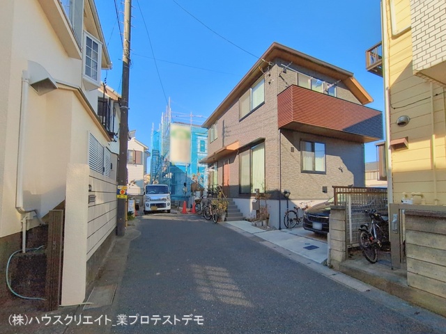 千葉県市川市須和田１丁目の新築戸建てシート写真 2026年1月21日撮影