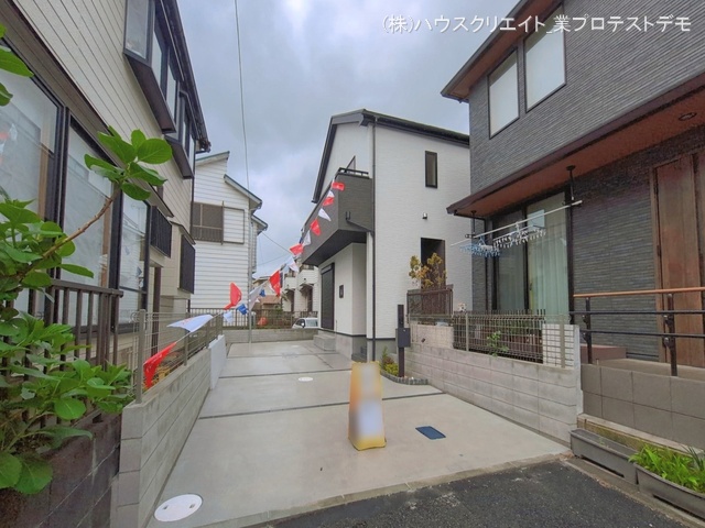 千葉県市川市須和田１丁目の新築戸建て完成写真 2026年4月9日撮影