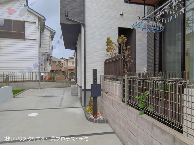 千葉県市川市須和田１丁目の新築戸建て完成写真 2026年4月9日撮影