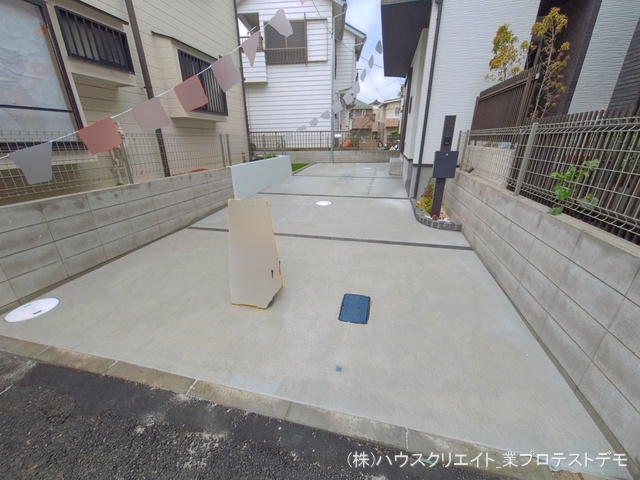 千葉県市川市須和田１丁目の新築戸建て完成写真 2026年4月9日撮影