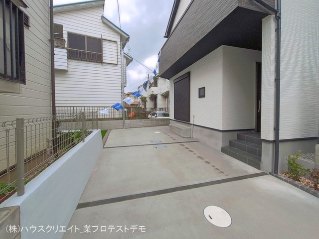 千葉県市川市須和田１丁目の新築戸建て完成写真 2026年4月9日撮影