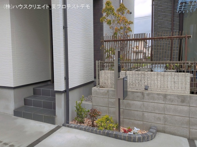 千葉県市川市須和田１丁目の新築戸建て完成写真 2026年4月9日撮影