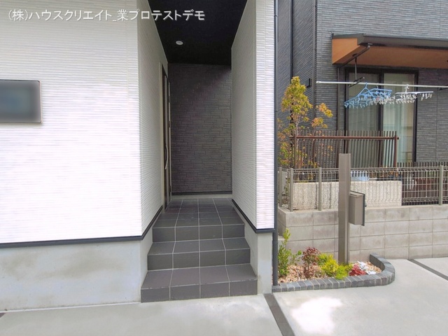 千葉県市川市須和田１丁目の新築戸建て完成写真 2026年4月9日撮影