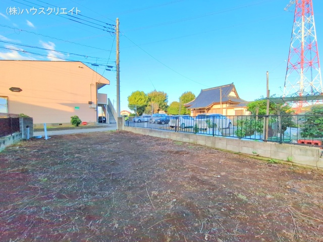 千葉県柏市宿連寺の新築戸建て更地・土地写真 2025年10月27日撮影