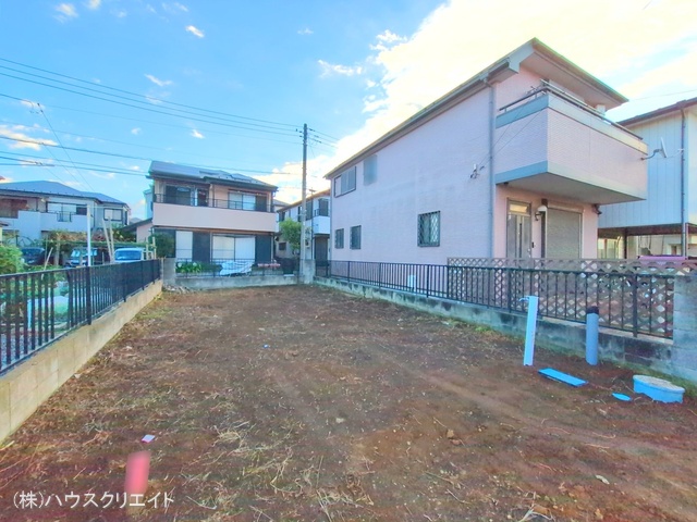 千葉県柏市宿連寺の新築戸建て更地・土地写真 2025年10月27日撮影