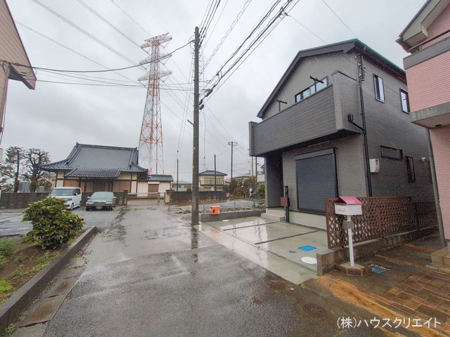 千葉県柏市宿連寺の新築戸建て完成写真 2026年2月24日撮影