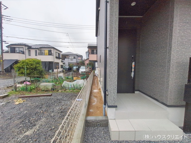 千葉県柏市宿連寺の新築戸建て完成写真 2026年2月24日撮影