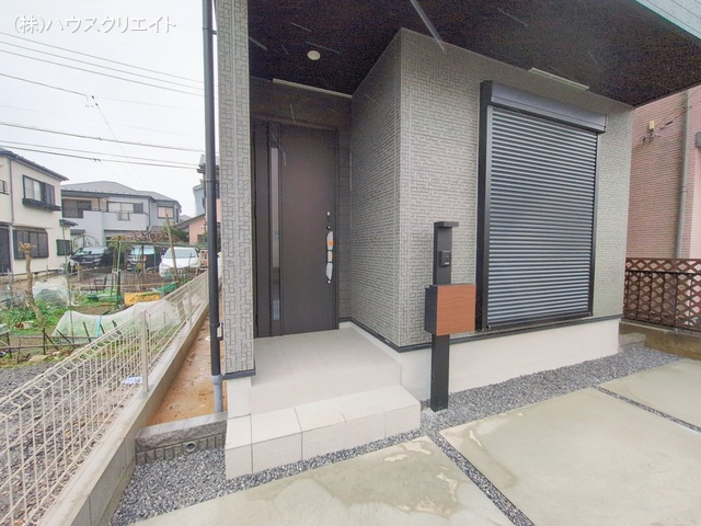 千葉県柏市宿連寺の新築戸建て完成写真 2026年2月24日撮影